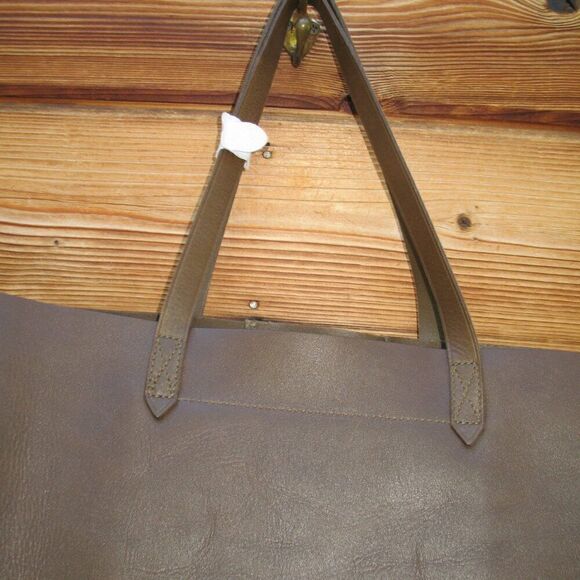 NWT Madewell The Suede Insert Limited Edition Transport Leather Tote Bag - Picture 9 of 14